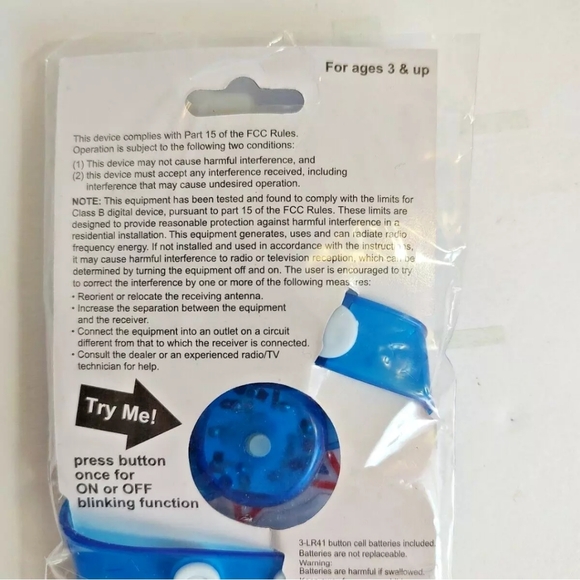 Patriotic Flashing Light Up Bracelet Red White Blue "I Love USA" Star Heart - Picture 5 of 6